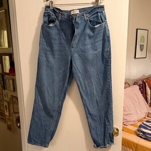 Abercrombie & Fitch Women's Boyfriend Jeans in Blue